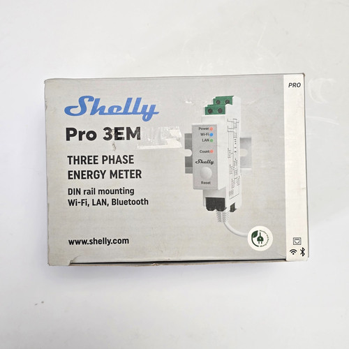 Shelly pro 3em - 3em, 3-phase