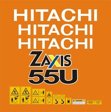 Hitachi Zaxis 55U Mini Digger