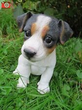 JACK RUSSELL PUPPY, Tri Colour, Very Cute Home & Garden Ornament. Very Realistic