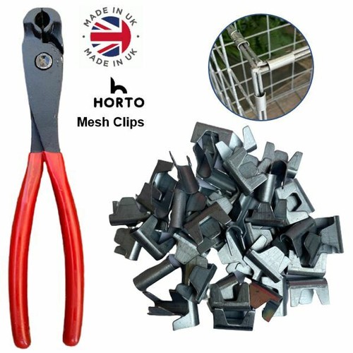 Wire mesh clips - clips, (large)