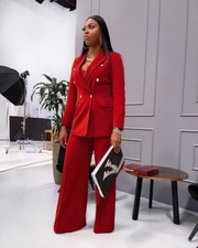 Red Wedding Suits for Women