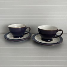 DENBY STORM PLUM CUP AND