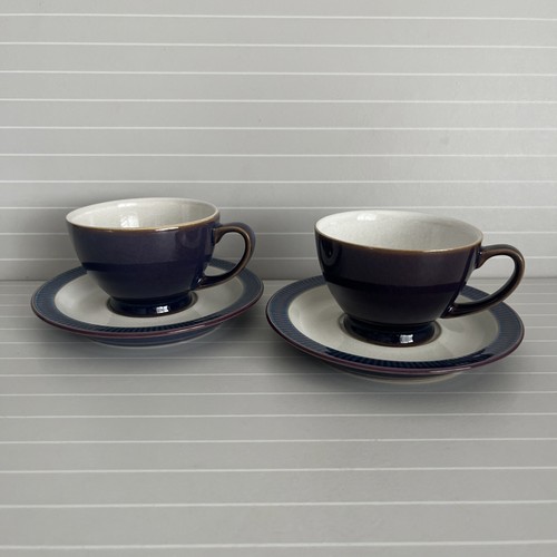 Denby storm plum cup and - denby,