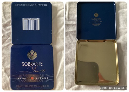 Sobranie cigar tin - 10, (empty)