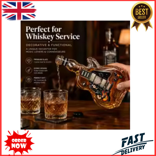 Guitar shaped bottle tennessee - shaped,
