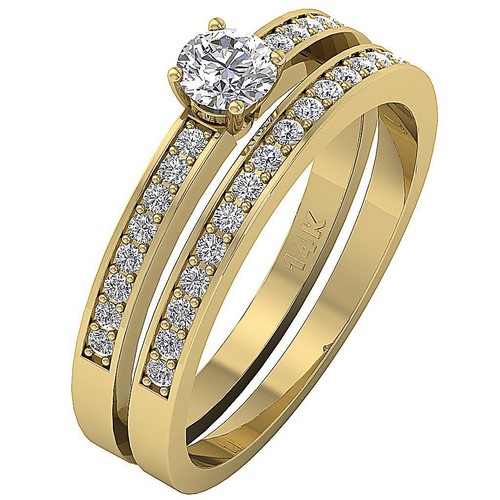 Bridal engagement ring - bridal, vs