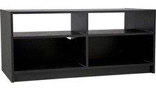 Maine TV Unit - Black Ash Effect