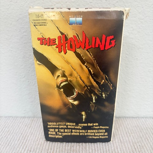 The howling vhs 1980 video - vhs,,