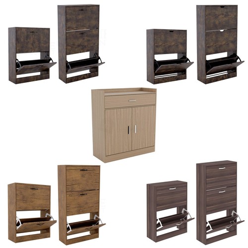 Modern shoe rack - rack, cabinet