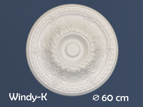 Ceiling rose polystyrene - rose,