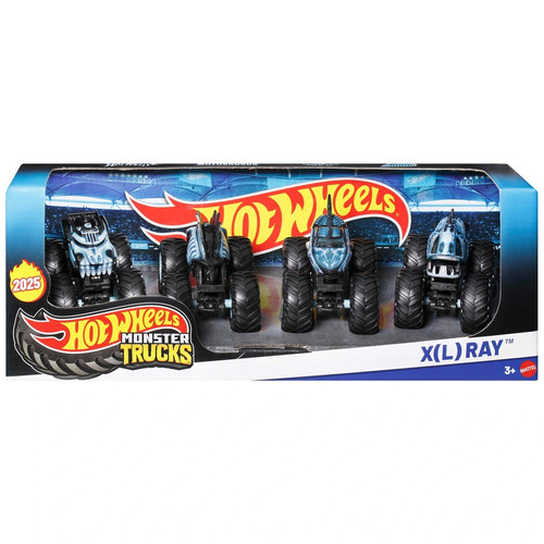 Hot wheels monster trucks - hot, 1:64