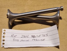 Exhaust Valves for Royal Enfield 500cc Twin, 1950-58