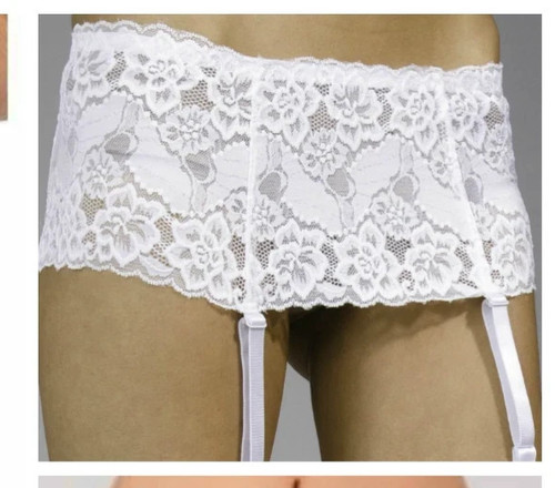 Sallys wide lace - wide, suspender