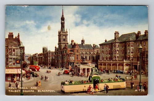 England blackpool town hall - england-,