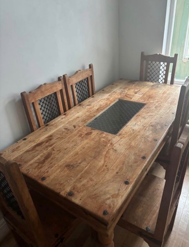 Table and seater dinning - seater,