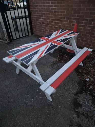Union jack benches - union,