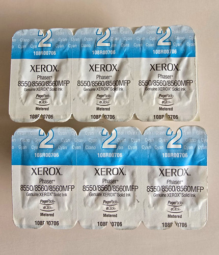 Xerox genuine cyan solid - cyan, ink