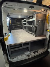 2023 FORD TRANSIT CUSTOM STORE VAN STORAGE RACKS