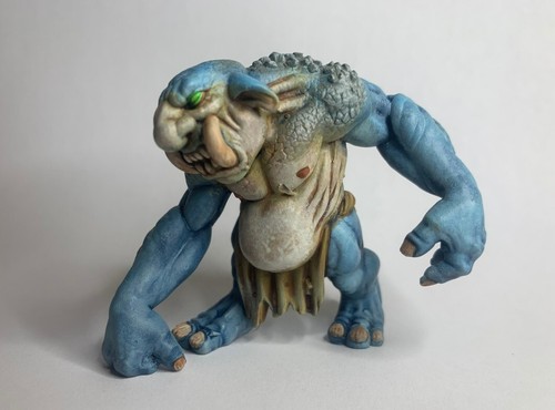Unpainted river troll - unpainted,