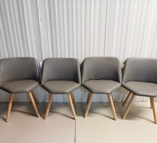 Habitat Quattro Dining Chairs - Grey.