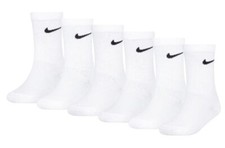 NEW Nike Children's White Crew