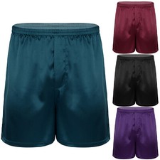 UK Men's Shiny Satin Silky