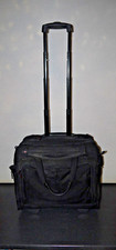 Victorinox Swiss Army 2 Wheel Roller Carry On Briefcase Laptop Bag. 