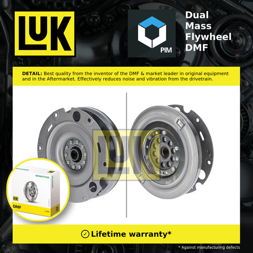 Dual mass flywheel - dual, dmf