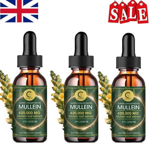3pack mullein leaf extract - mullein,