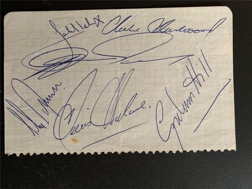Autograph sheet signed mike - sheet,