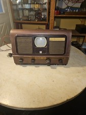 Antique  PILOT Television Model TV37U Portable Reciever Radio Long Island N. Y.