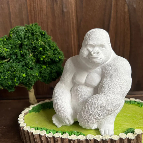 Gorilla animal silicone mold - gorilla,