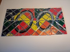 RUBIKS 40th ANNIVERSARY 2014 4 MAGIC RINGS PUZZLE VGC