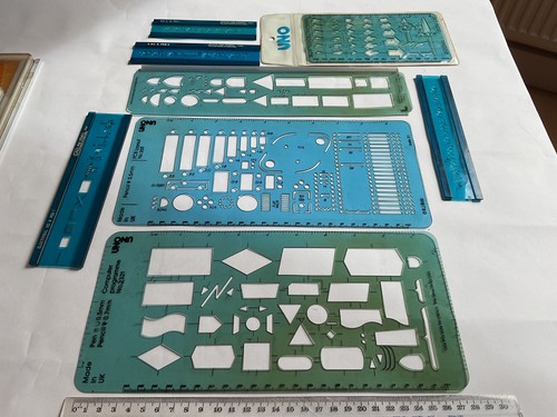 Uno technical drawing stencils - technical,