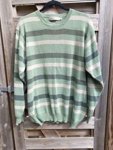 Green striped 100 cotton - striped,