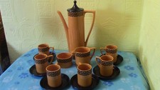 Portmeirion Greek key orange