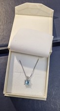 Sterling silver necklace - silver,