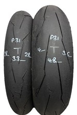 Pirelli Diablo Supercorsa V3  120/70zr17 & 160/60zr17 Pair Part Worn Tyres P31