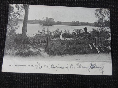Old alresford pond postcard - pond,
