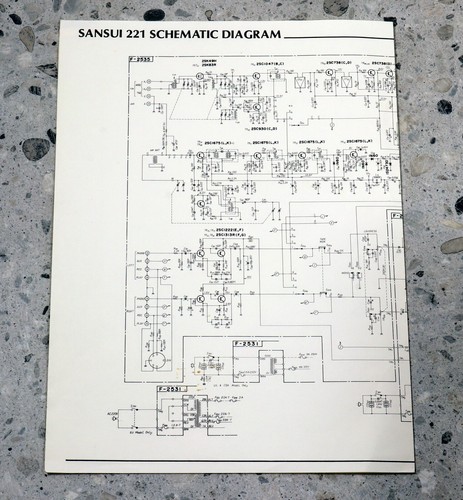 Sansui 221 vintage - vintage, receiver