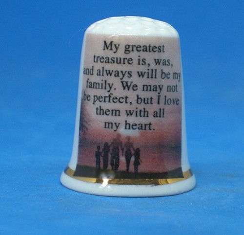 Birchcroft china thimble - --, my