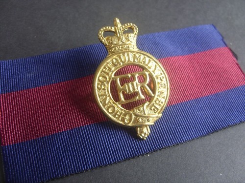 Household cavalry brass cap - brass,