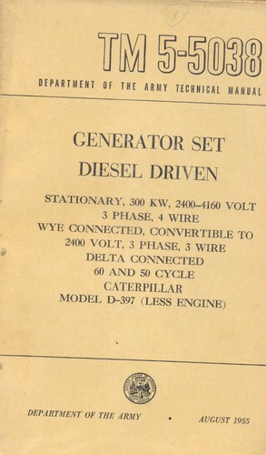 Tm5 5038 generator diesel - generator,