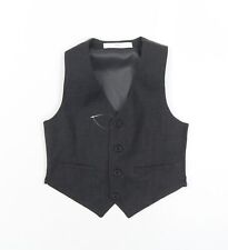 Marks and Spencer Boys Grey Waistcoat, 3-4 Years, Formal