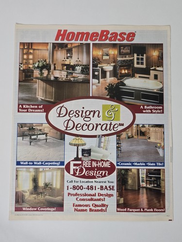 1999 homebase design decorate - homebase,