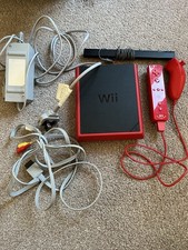 Nintendo Wii Mini Console Red