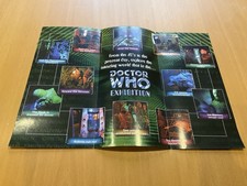 Doctor Who Exhibition Blackpool - Advertising Leaflet