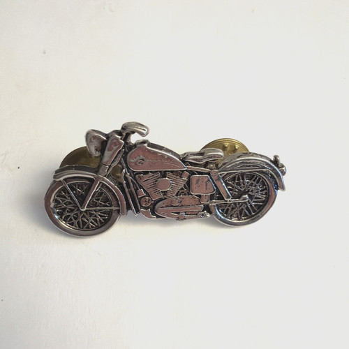 Vintage harley ironhead - vintage, pin