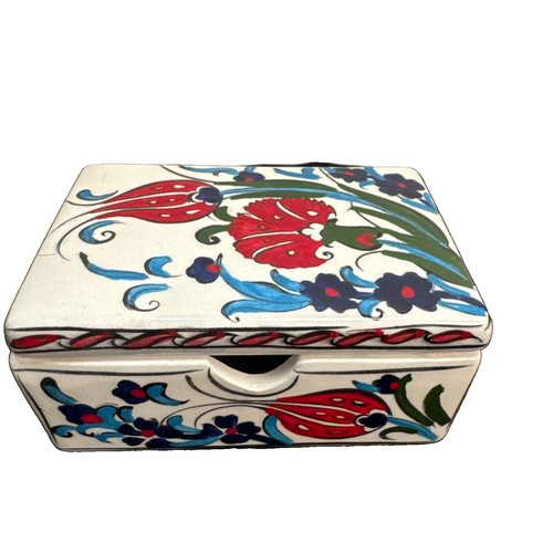 Handmade ceramic trinket box - ceramic,
