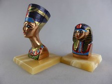 PAIR OF EGYPT CLEOPATRA AND